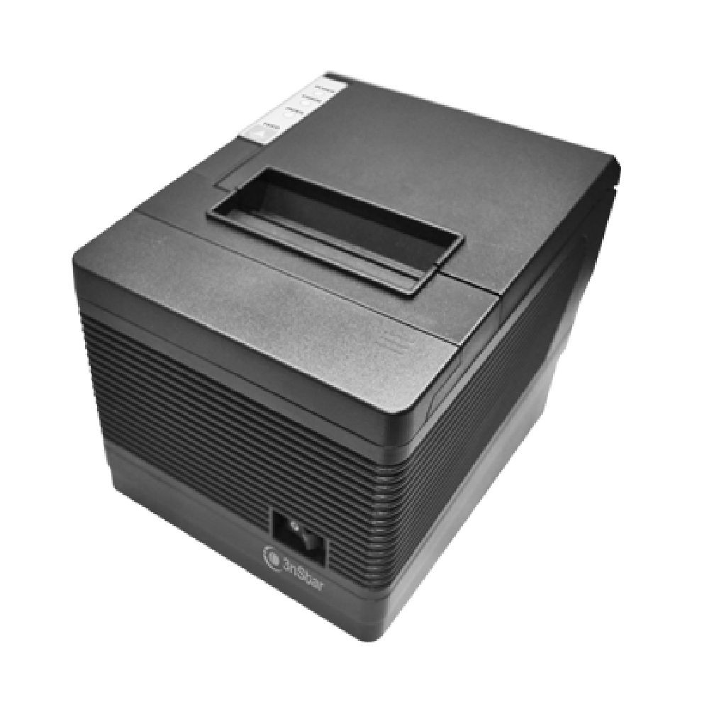 Imagen 2 del producto Impresora térmica de recibos 3nStar RPT008 80mm, 203 DPI, USB, Ethernet, corte automático, negro